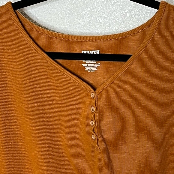 Duluth Burnt Orange Thermal Top Sz XXL - Picture 2 of 7